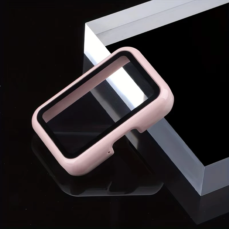 PC Case For Samsung Galaxy Fit 3 Smartwatch Glass Full Cover Hard Bumper Protective Screen Protector Galaxy Fit 3 Accessories
