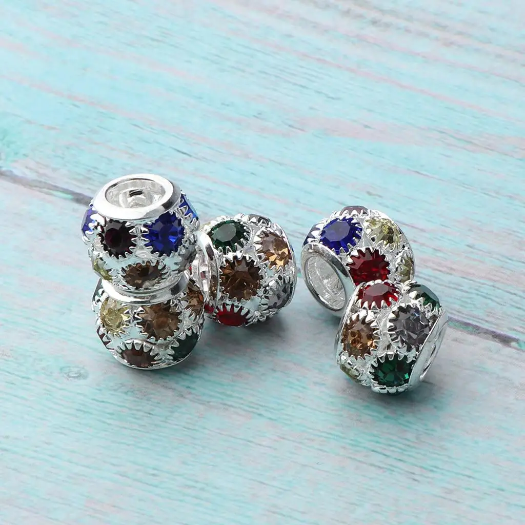 Hair Extensions Rings Metal Braid Cuff Dreadlocks Beads for African Braids Wig Without Glue Styling
