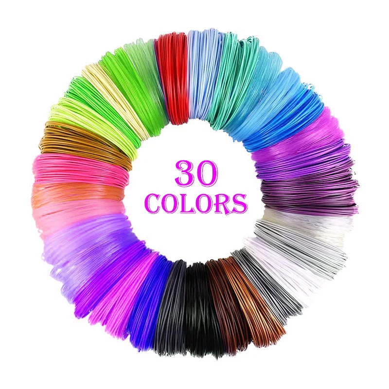 

Филамент для 3D-печати 1,75 мм, PLA/ABS/PCL для ручек и принтеров — мультиматериал для DIY, рукоделия, прототипирования, прочный и гибкий