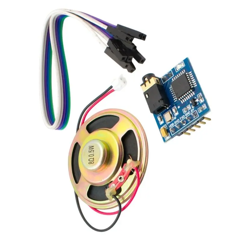 【THANKSGIVING DAY】SYN6288 TTS Module Text To Speech Voice Synthesizer Module With Speaker- SYN6288 Speech Synthesis Module