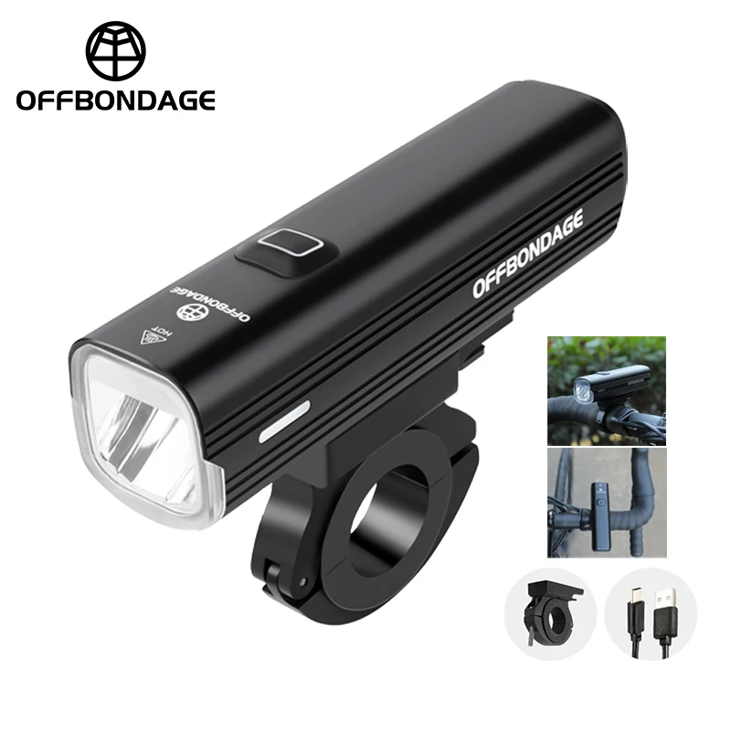 

ESLNF Bicycle Light 1000Lm 4800mAh Bike Headlight Power Bank Flashlight Handlebar USB Charging MTB Road Cycling Highlight