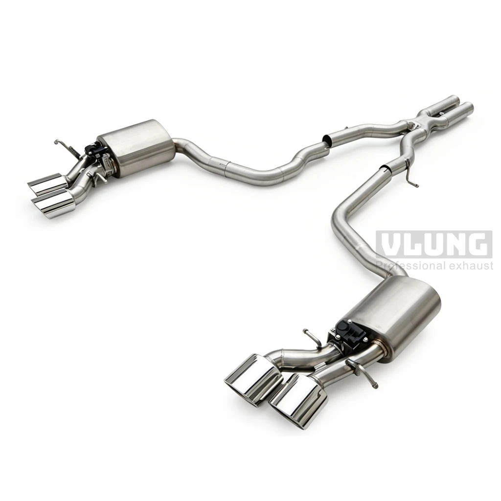 Valvetronic Catback Exhaust For Mercedes-Benz CLS500 CLS550 4.7L V8 W218 C218 2011-2017 High Performance Sport Exhaust Muffler