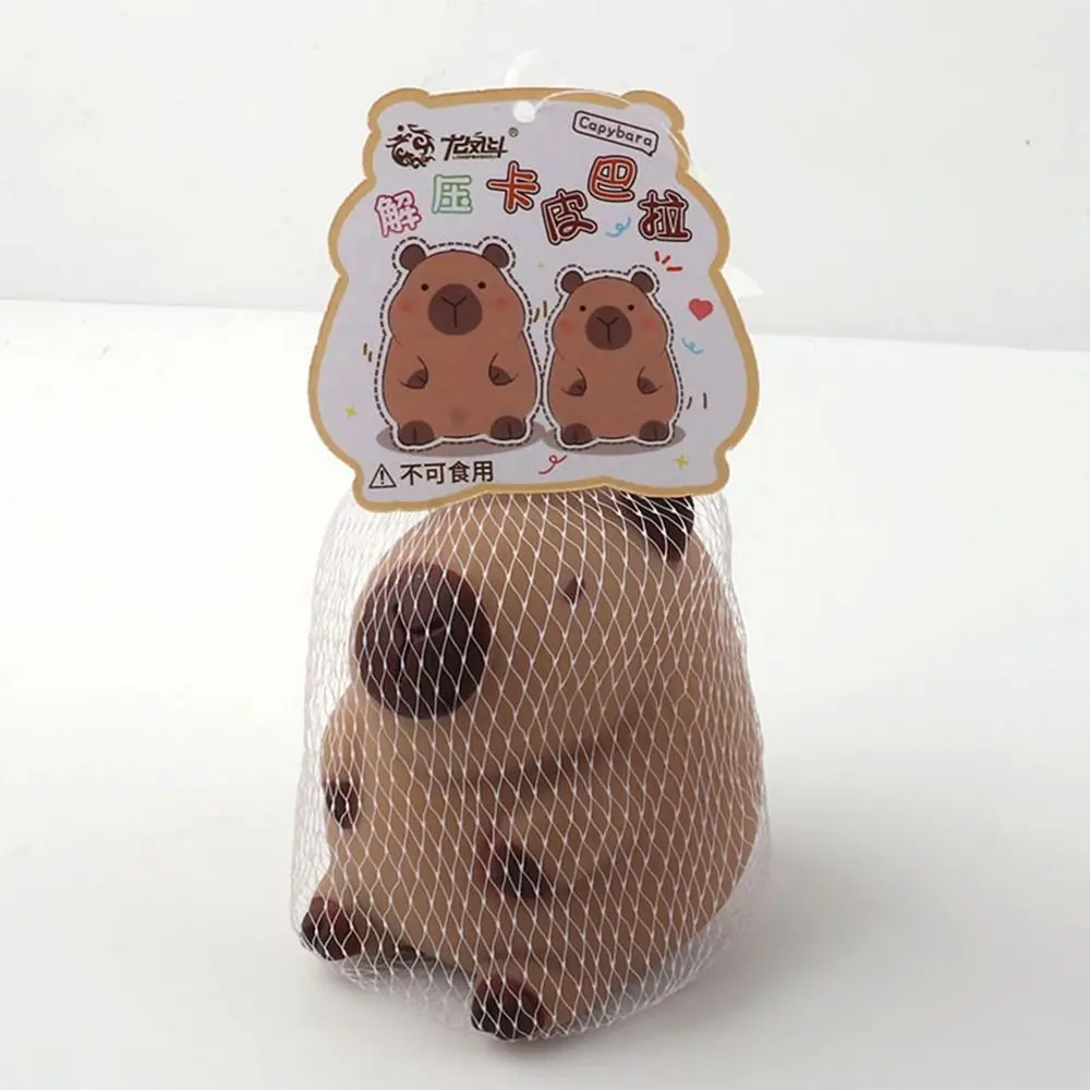 Geschenk Braun Capybara Squeeze Spielzeug TPR Cartoon Capybara Squeeze Spielzeug Langsam Rebound Antistress Dekompression Spielzeug Erwachsene