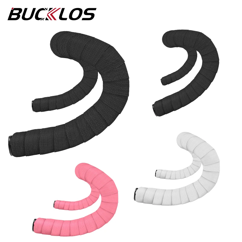 

BUCKLOS Silicone+EVA Bike Handlebar Tapes Bicycle Handle Cover Comfortable Road Gravel Cycling Bike Bar Wrap Non-slip Shockproof