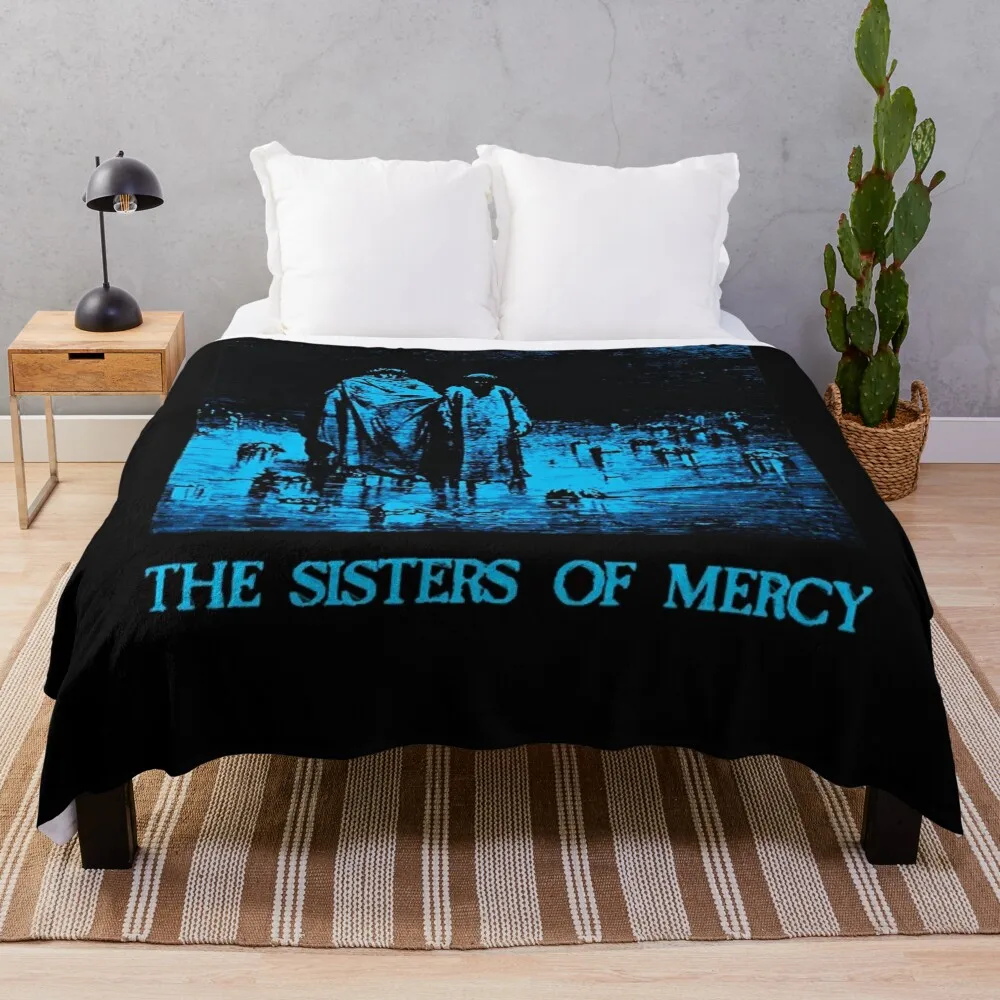 Sisters Mercy Throw Blanket Thermal Luxury Designer Loose Single Blankets