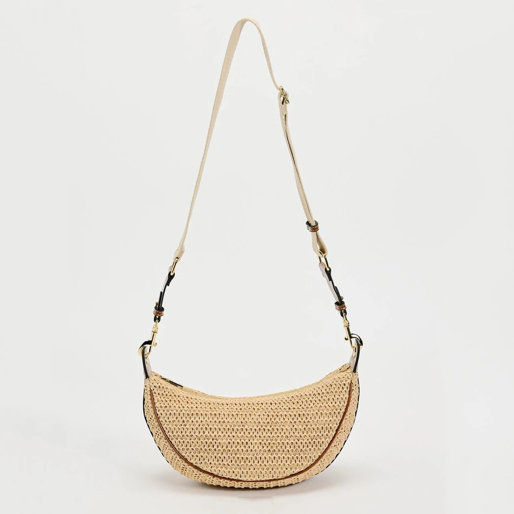 Summer新款女包女士肩斜挎包 Armpit Bag Straw Bag Seaside Beach Bag Woven Bag