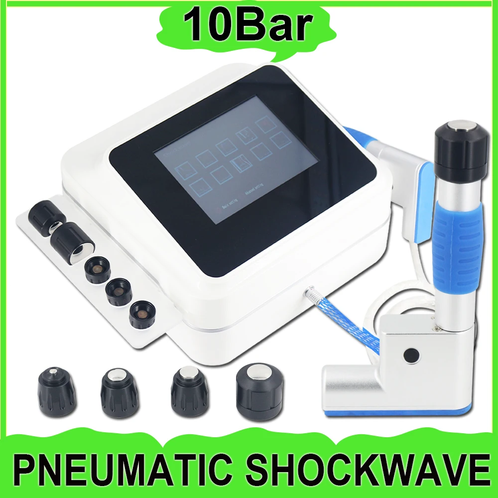 

10Bar Pneumatic Shock Wave Device For Erectile Dysfunction And Effective Pain Relief Home Use Massager Shockwave Therapy Machine