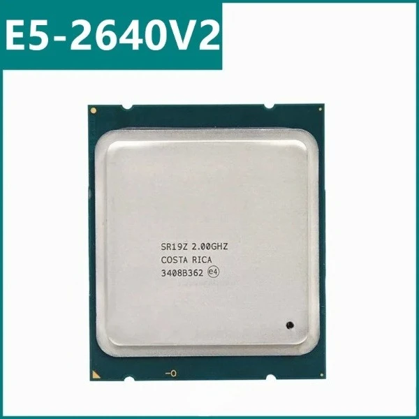 E5-2640v2 E5 2640v2 E5 2640 V2 2.0 GHz Eight- Sixteen-Thread CPU 20M 95W LGA 2011