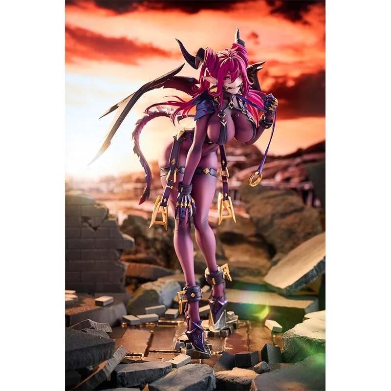 

Original DCTer Dragon Girl Kristis Figure Designed By CiteMer Anime Demon Girl Statue Desktop Decoration For Anime Otaku Fans