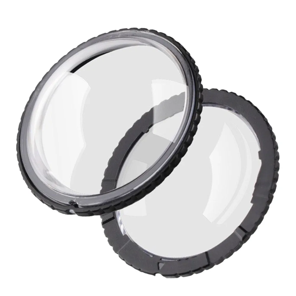 Lens Guards for Insta360 X4 Lens Protector Tempered Glass Front Back Camera Lens Guards Cap Anti-Scratch Glass Protective Cover