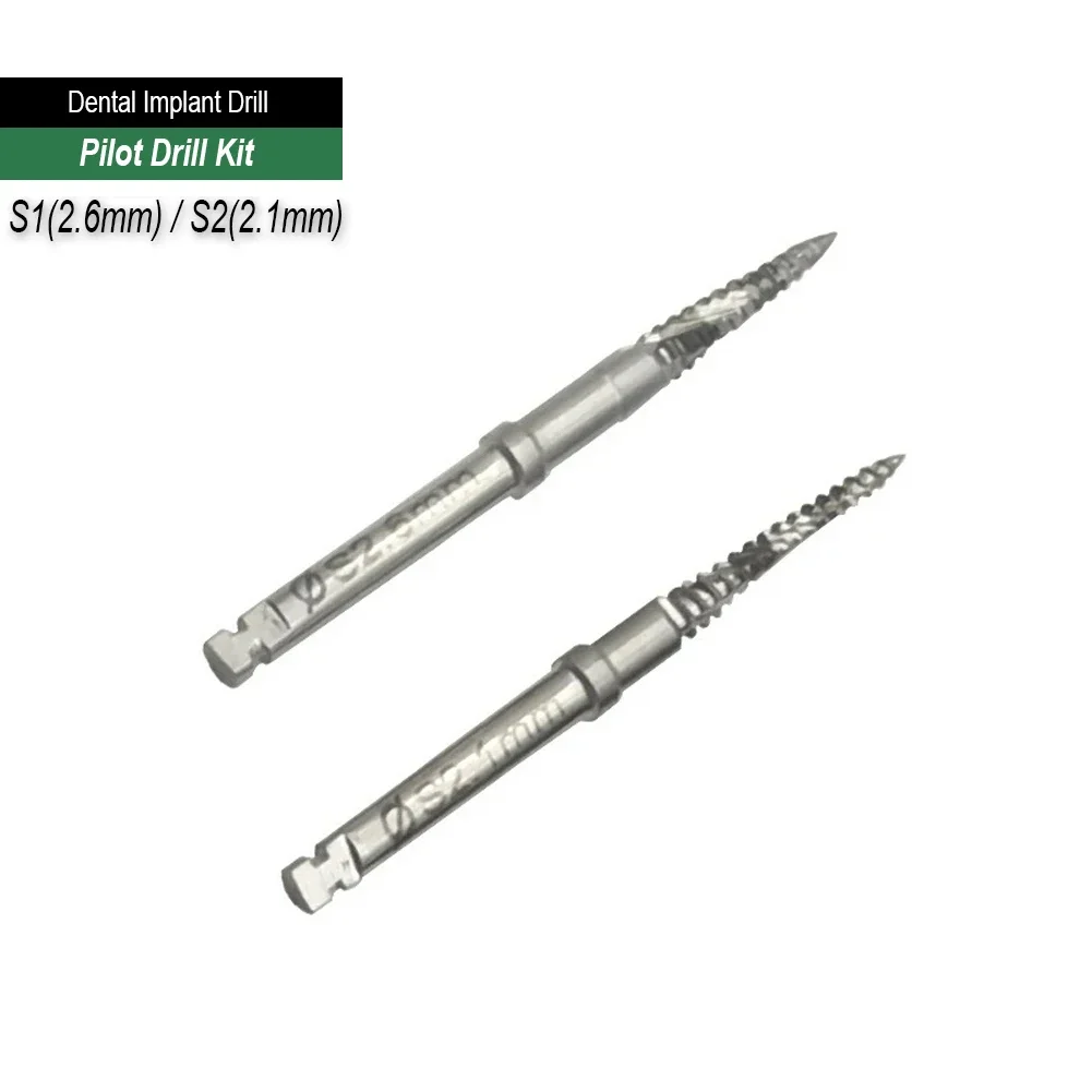 Dental Implant Surgical Drills Long Lance Cortical Alveolar Bone Location Positioning Drill Guide Insertion Pioneer Pilot Drill - Image 6