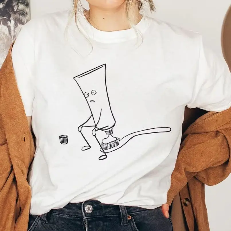 

Women's Casual Short Sleeve T-Shirt Ultra-Soft Material, Slim Fit with Stretch, Round Neck, Cute Solid Colors Ideal for Shopping