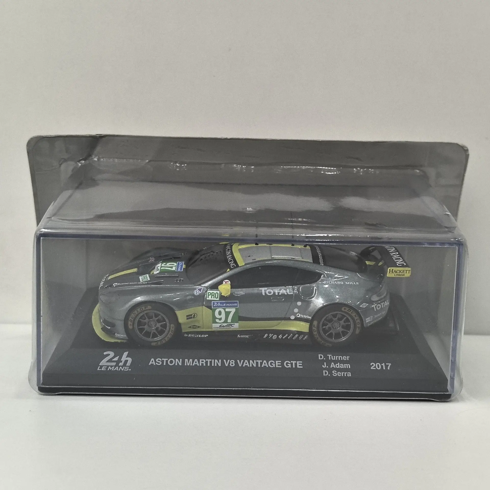 

Diecast IXO 1/43 Scale V8 VANTAGE GTE 24h 2017 Alloy Car Model