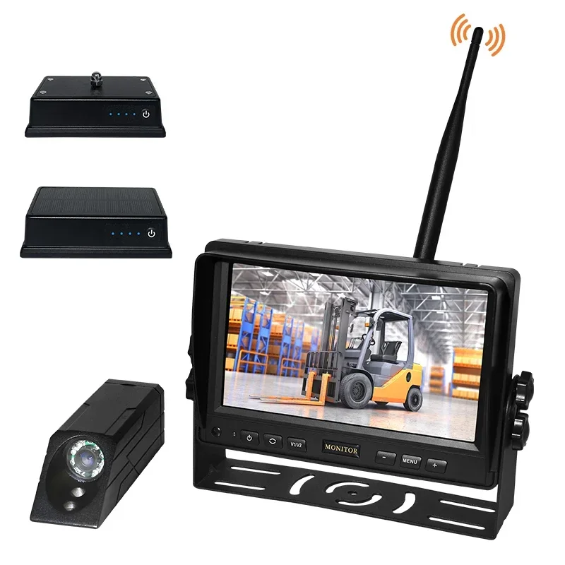 ZYX RTS 7 inch 4G GPS Truck surrounding bird view security monitoring camera Rear View Backup Camera And Monitor Kit System