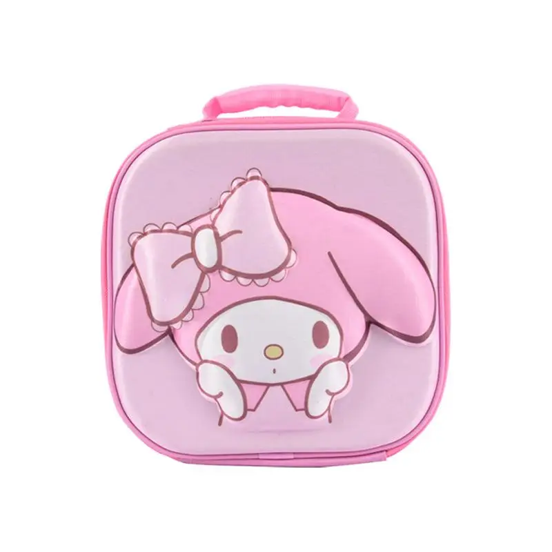 Kawaii Sanriod Anime Series Mymelody Kitty Mickey Mouse Cosmetic Storage Bag Portable Picnic Tidy Pregnancy Kit Holiday Gift