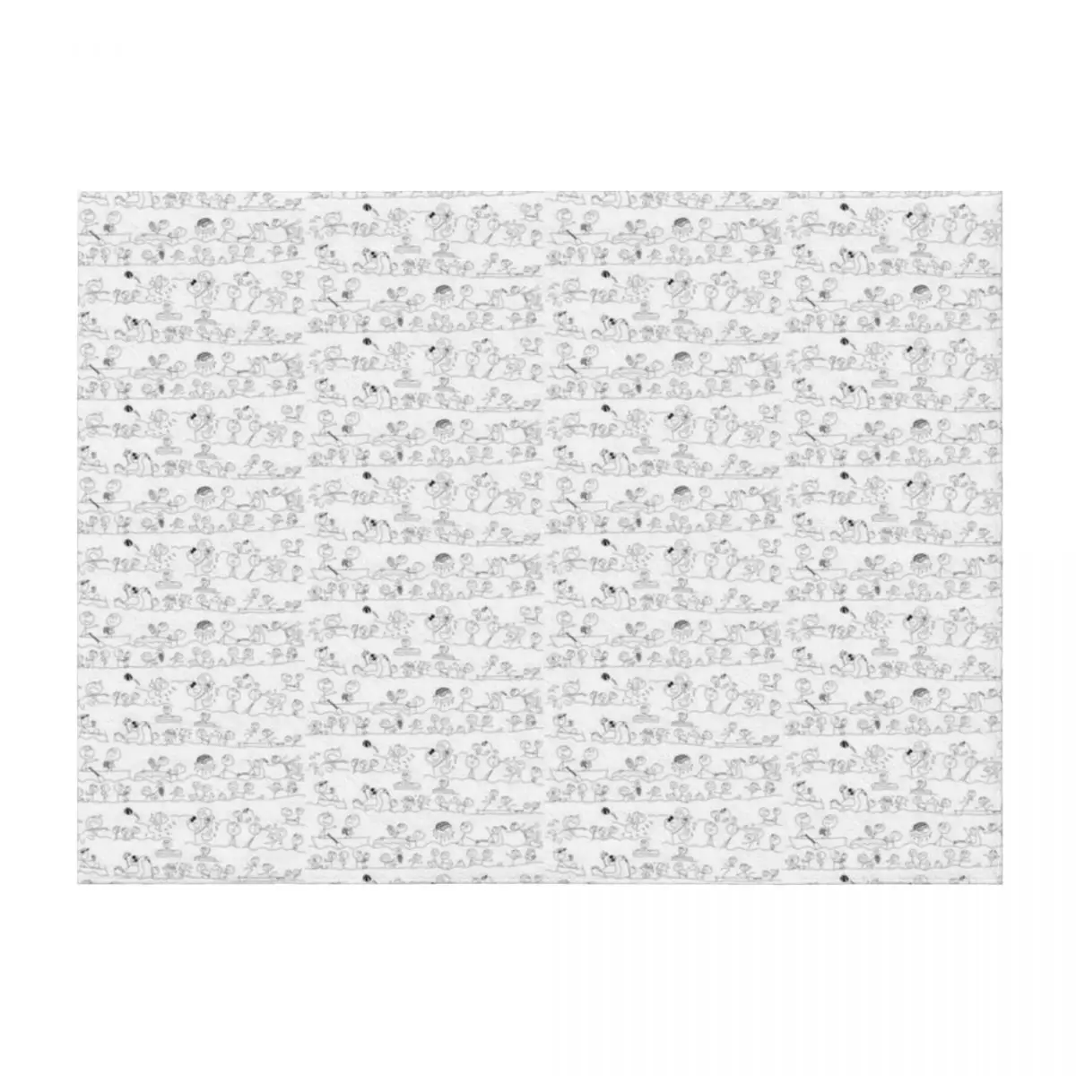 

insanity in the sea Throw Blanket Large Hairys Bed linens Kid'S Blankets