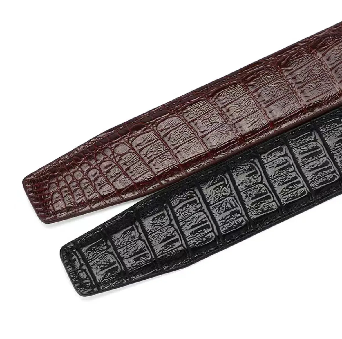 Männer Automatische Schnalle Gürtel Keine Schnalle Gürtel Marke Gürtel Männer Hohe Qualität Männlich Echte Strap Jeans Gürtel Kostenloser Versand 3,5 cm Gürtel – Detail 7