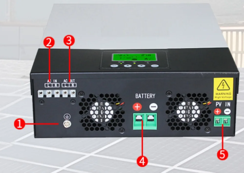 

Off Grid Solar Energy Storage Inverter 3000W With 80A MPPT Controller For Residential Power Supply