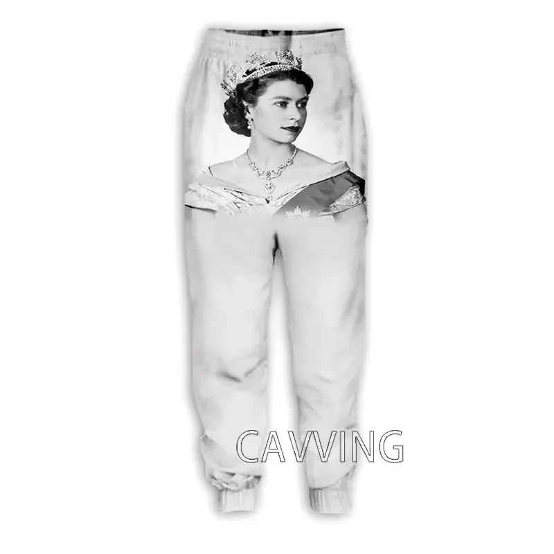 

New Fashion Queen Elizabeth II 3D Printed Casual Pants Sports Sweatpants Straight Pants Sweatpants Jogging Pants Trousers