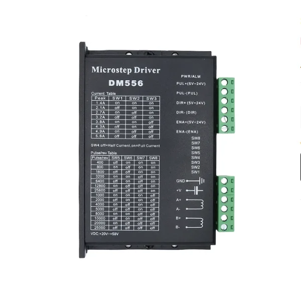 DM542 DM556 for 42 57 86 Digital Stepper Motor Driver Module 20V-50V DC 1 A 5.5 A