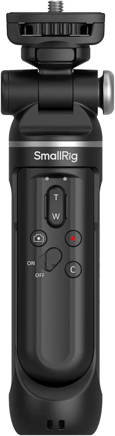 Adjustable Wireless Camera Grip with Remote Control, Compatible with Nikon/Canon/Sony for Vlogging and Live Streaming