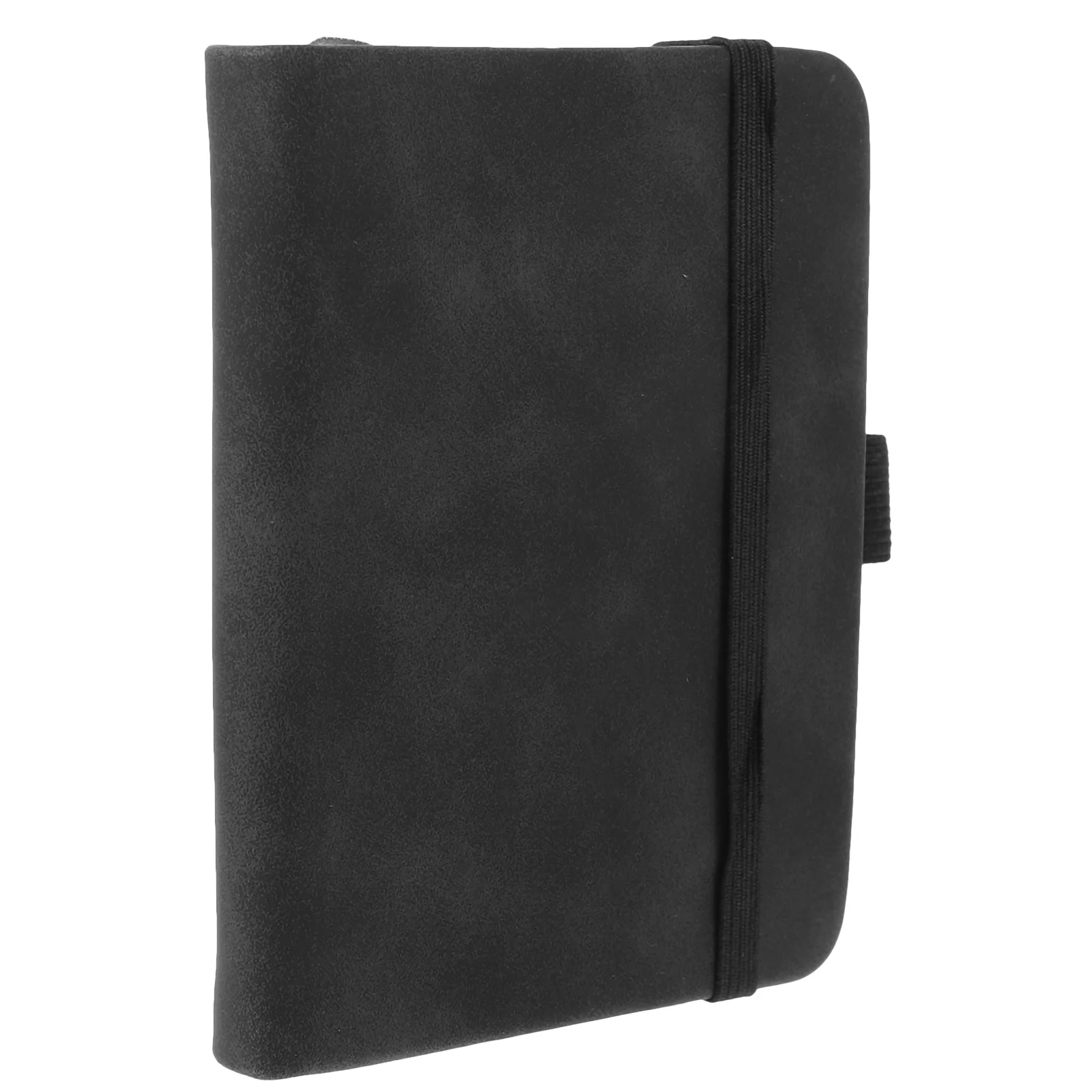 

Notepad with Pockets Strap Notebook Address Phone 1 Set/2pcs (green) The Office Supplies Portable Black