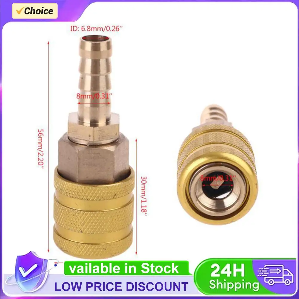 

8mm Tire Valve Inflation Joint Portable Tire Inflation Connector Conversion Accessories for Bicycle Motorcycle Car Tire Filling