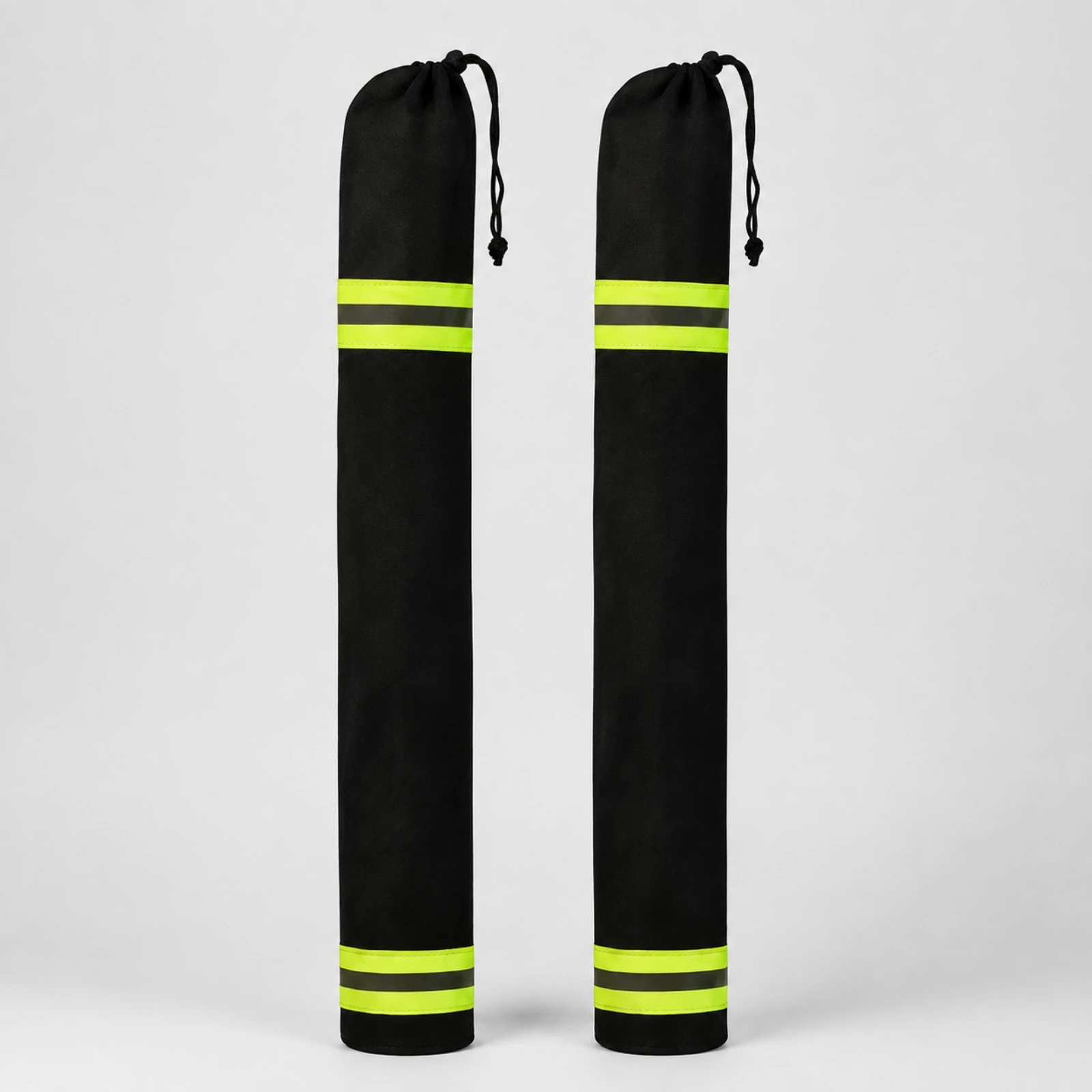 2 Pieces Yacht Trailer Guide-Rod Cover High Visibility Trailer Guide Post Cover with Reflective Bands Easy to Install Heavy Duty