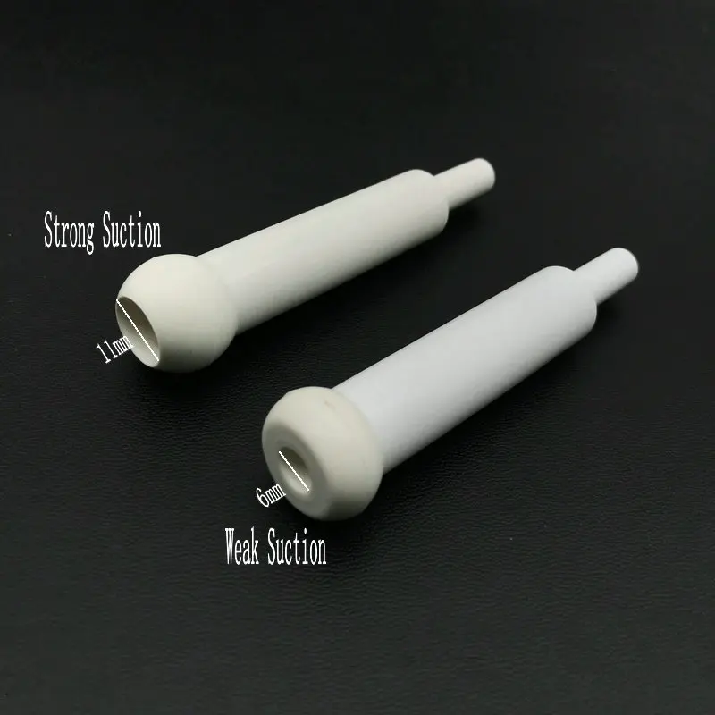 HussanDental 2pcs Dental Strong/Weak Suction Tube Convertor Saliva Swivel Ejector Suction Adaptor Plastic Autoclavable