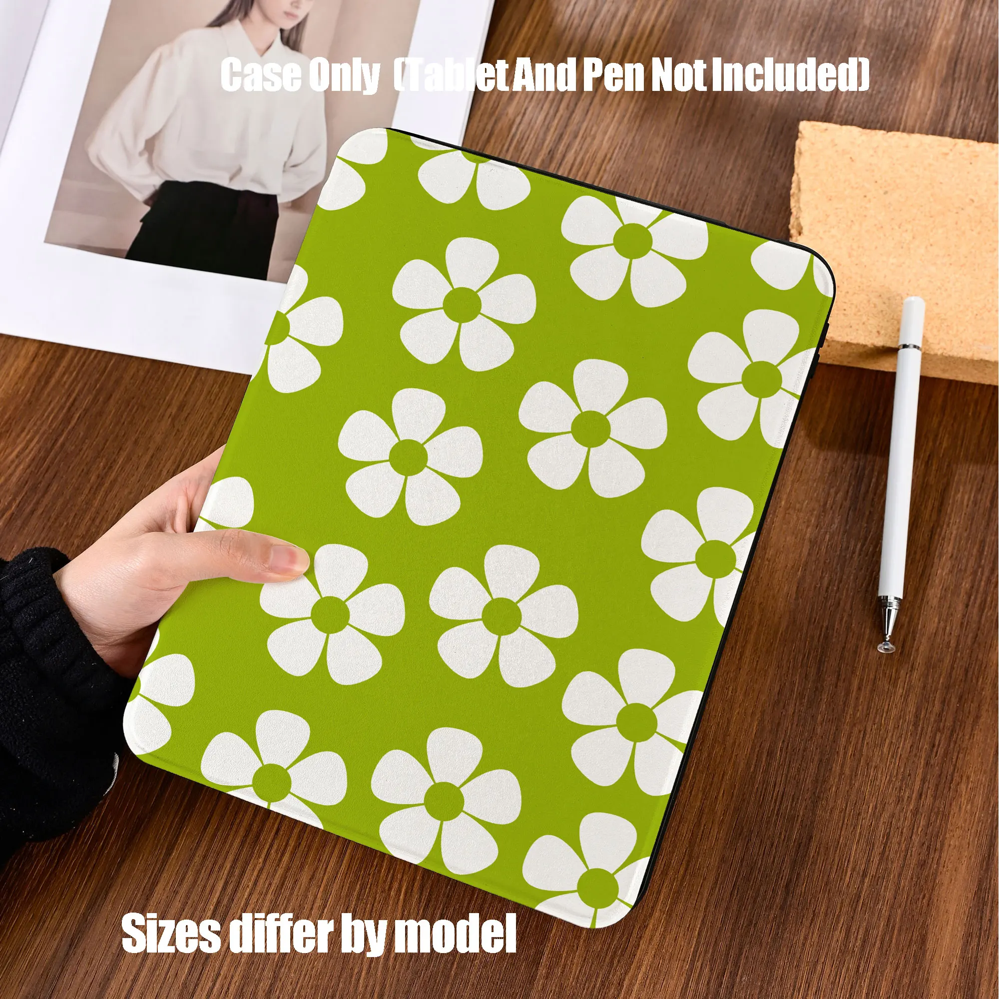 Shockproof TPU Tablet Protective Case with Pencil Holder Auto Sleep Wake for Apple /Samsung/Xiaomi/Redmi/Huawei/Honor