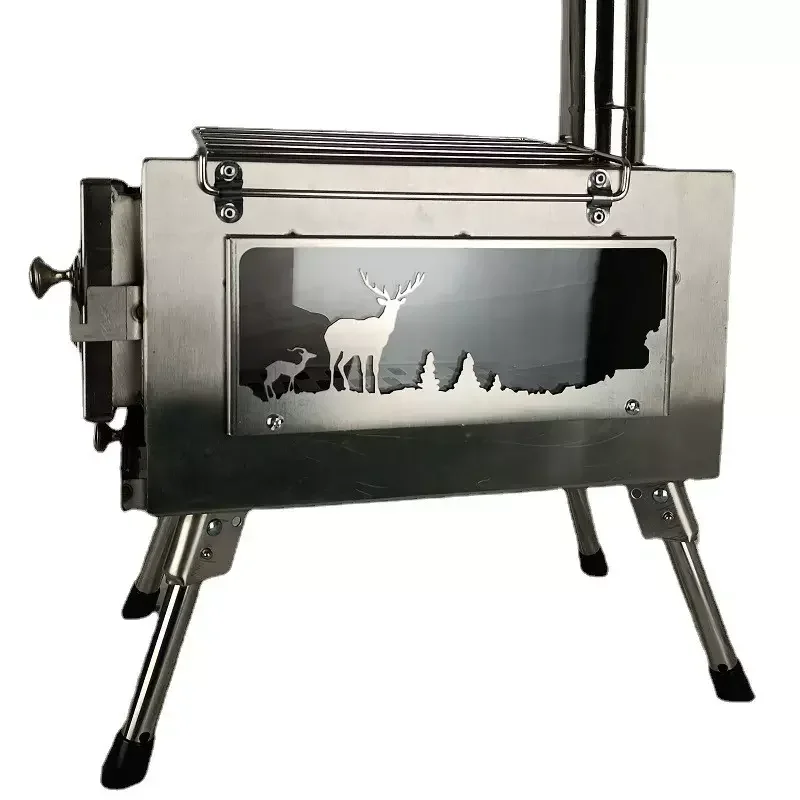 cooking portable outdoor Heating camping wood sauna stove fishing coal burning stove popular