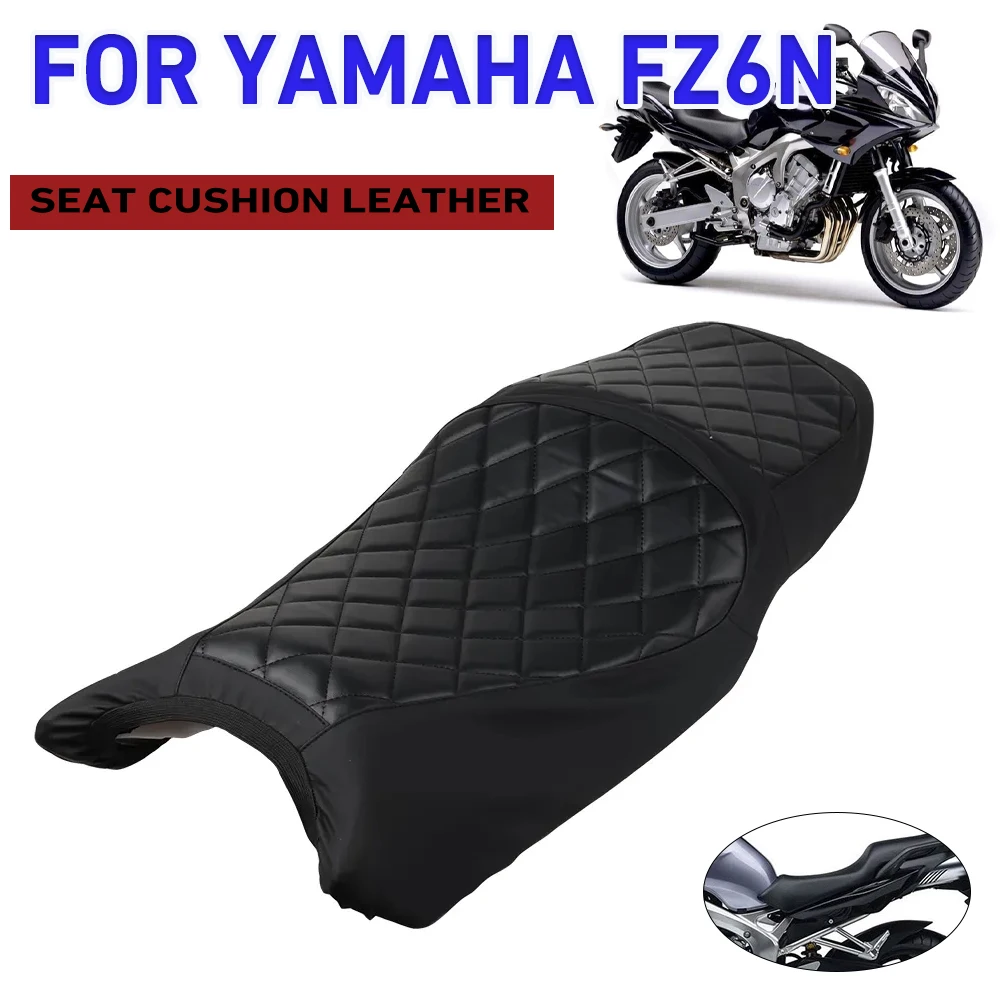 Motorcycle Seat Cover Cushion For YAMAHA FZ6 Fazer FZ6N FZ 6  N  FZ 6N FZ6 N Thermal Insulation Protector Guard Leather