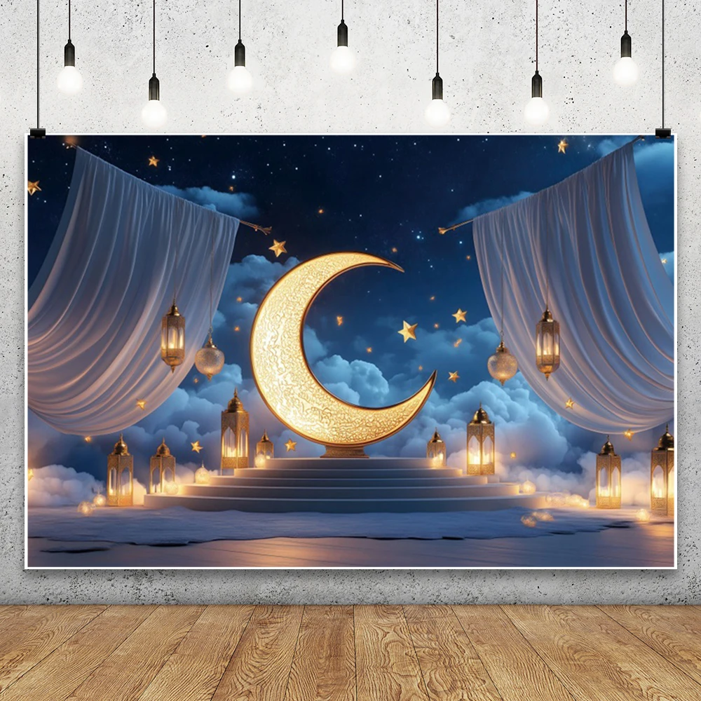 Eid Indian Wedding Moroccan Backdrop Arabian Nights Party  Islam Muslim Party Supplies Ramadan Portrait Photography Backgrounds