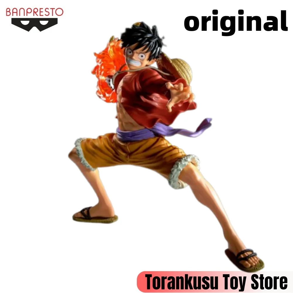 

BANPRESTO One Piece Anime Luffy MAXIMATIC PLUS Action Figures Model Figurine Original Figuarts Decoration Toys