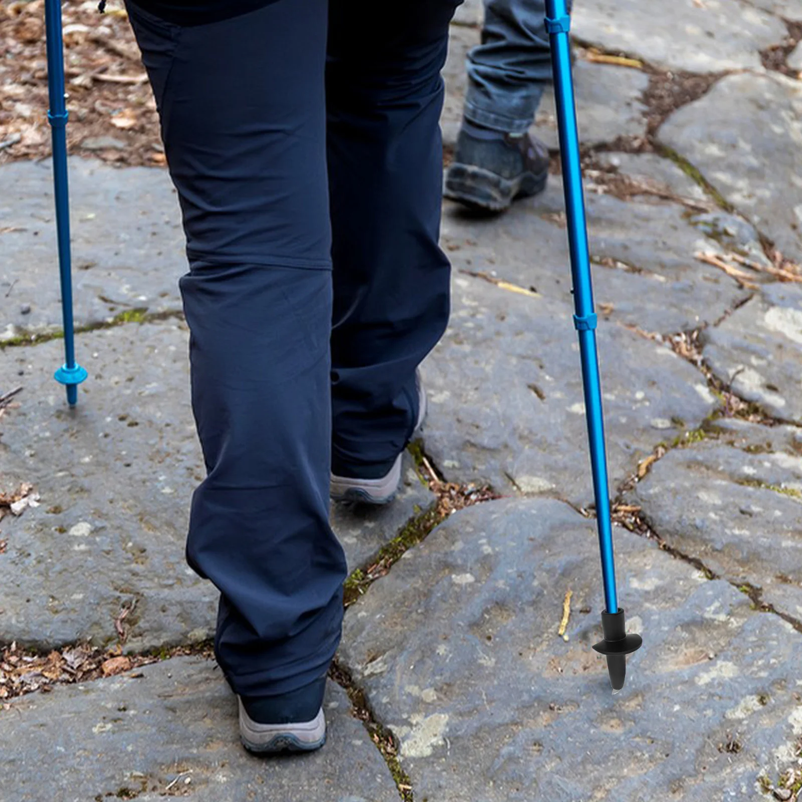 

Universal Ski Pole Tip Carbon Fiber Tungsten Steel Trekking Pole Tips Hiking Stick Caps Terrain Grip