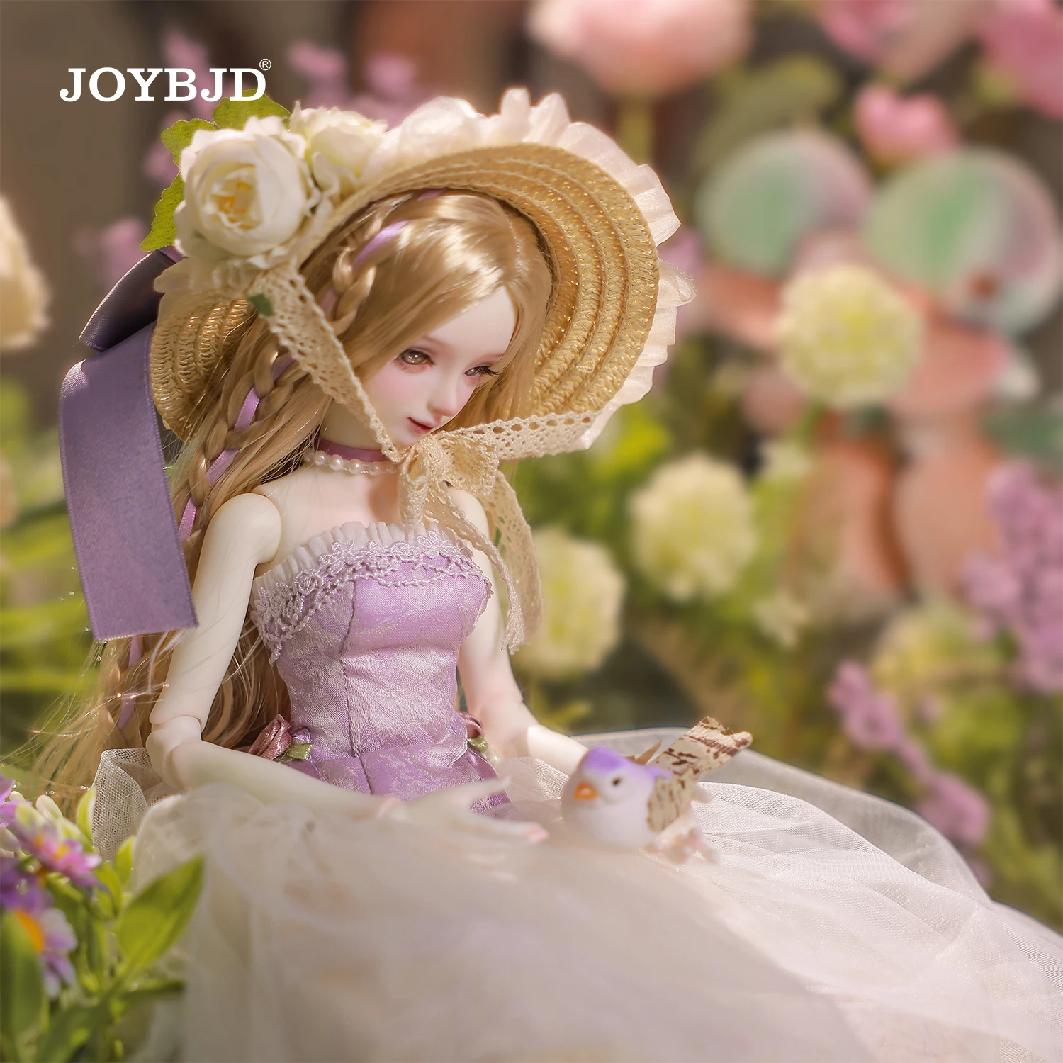 Joybjd 1/4 Tsuki Fullset B BJD Doll- Muxi Body Lavender Fields