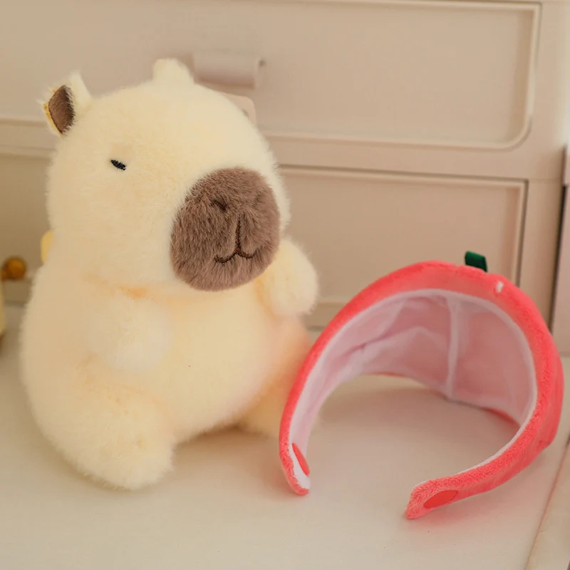 Porte-clés en peluche mignon, pendentif en peluche douce, animal en peluche, charme pour sac à dos, jouet kawaii, décoration de sac, cadeau sucré pour adolescentes