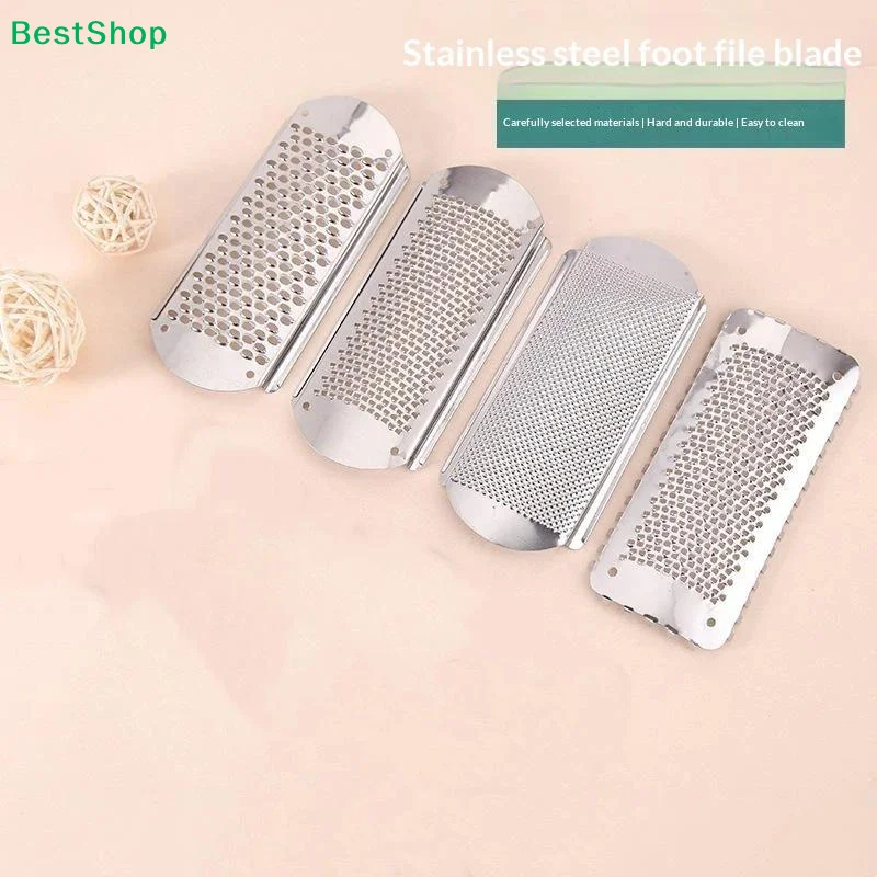 〔Q〕Foot File Callus Remover Tool Stainless Steel Pedicure Tool Dead Skin Removal Foot Rasp Callus Remover Feet Heel Grater File