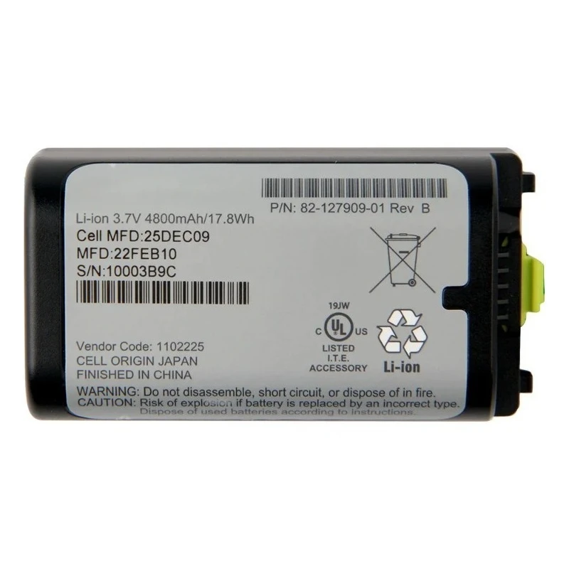 New Replacment Mobile Phone Battery 3.7V 4800mAh 82-127909-01 for Motorola MC3070 MC3090 MC3100 MC3190