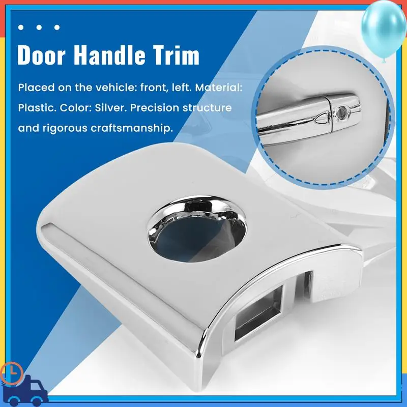 

L37A-Front Left Outside Door Handle Trim With Keyhole Cover For Nissan Murano Rogue Infiniti FX35 FX45 80645CA000