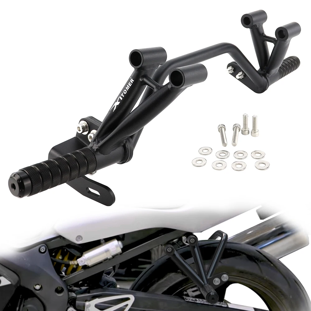

Fit For HONDA CBR 600 F/F4I 1997-2007 CBR600F Motorcycle Rear Footrests Subcage Passenger Peg Guard Peg Support Stunt Protection