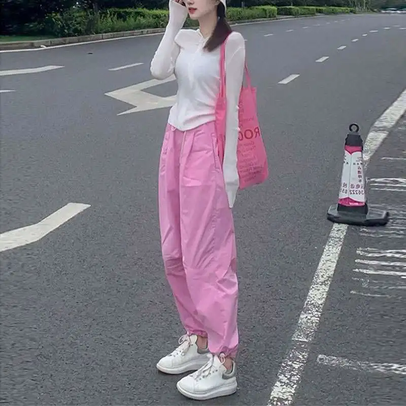 

Autumn Faion Casual Sports Suit Women's Net Red Fried Sli Ensemble for Ladies Trendy Work out Gear Comfortable Fit