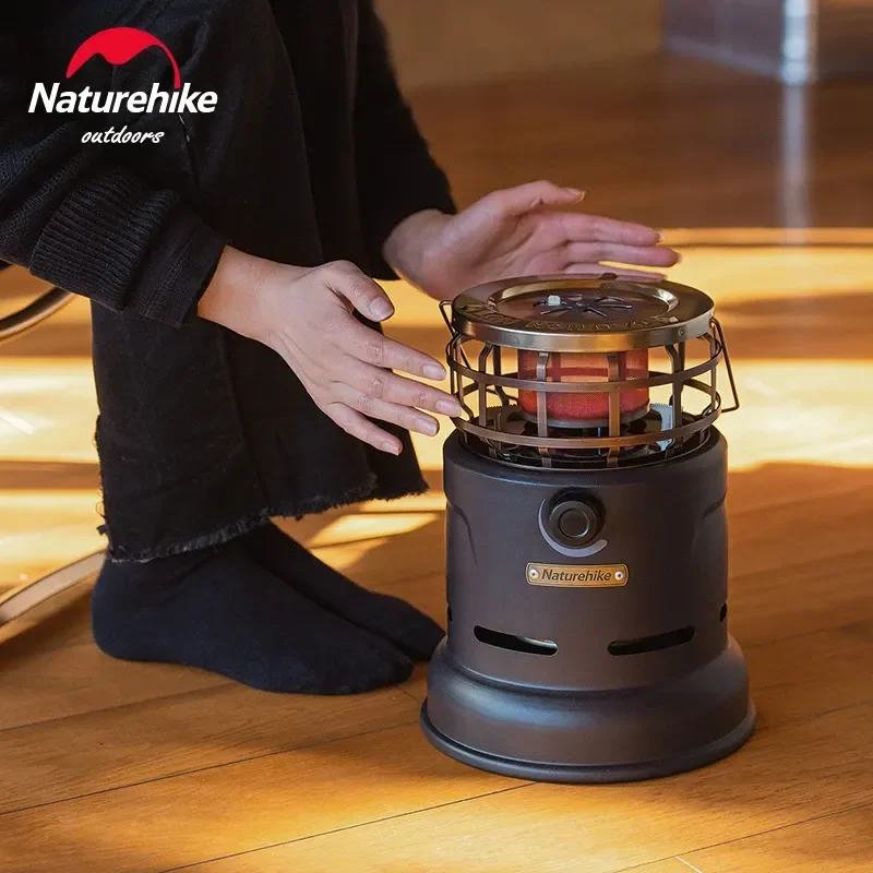Naturehike-estufa multifunción para asar, calentador de Camping, quemador de Gas portátil para senderismo, estufa dividida, calentador de Gas licuado