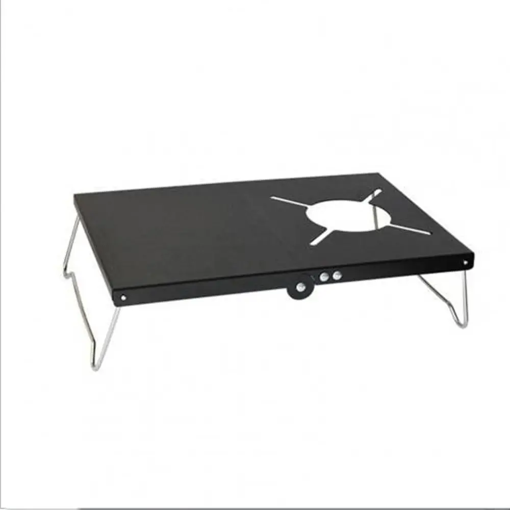 Collapsible Picnic Table - Portable Insulated Camping Table, Ideal for Outdoor Adventures, Black