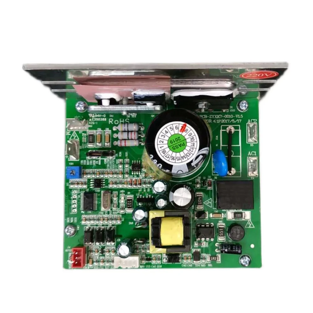 

Материнская плата для беговой дорожки, контроллер скорости, модель PCB-ZYXK7-0010-V1.5, напряжение 220В, новый оригинал
