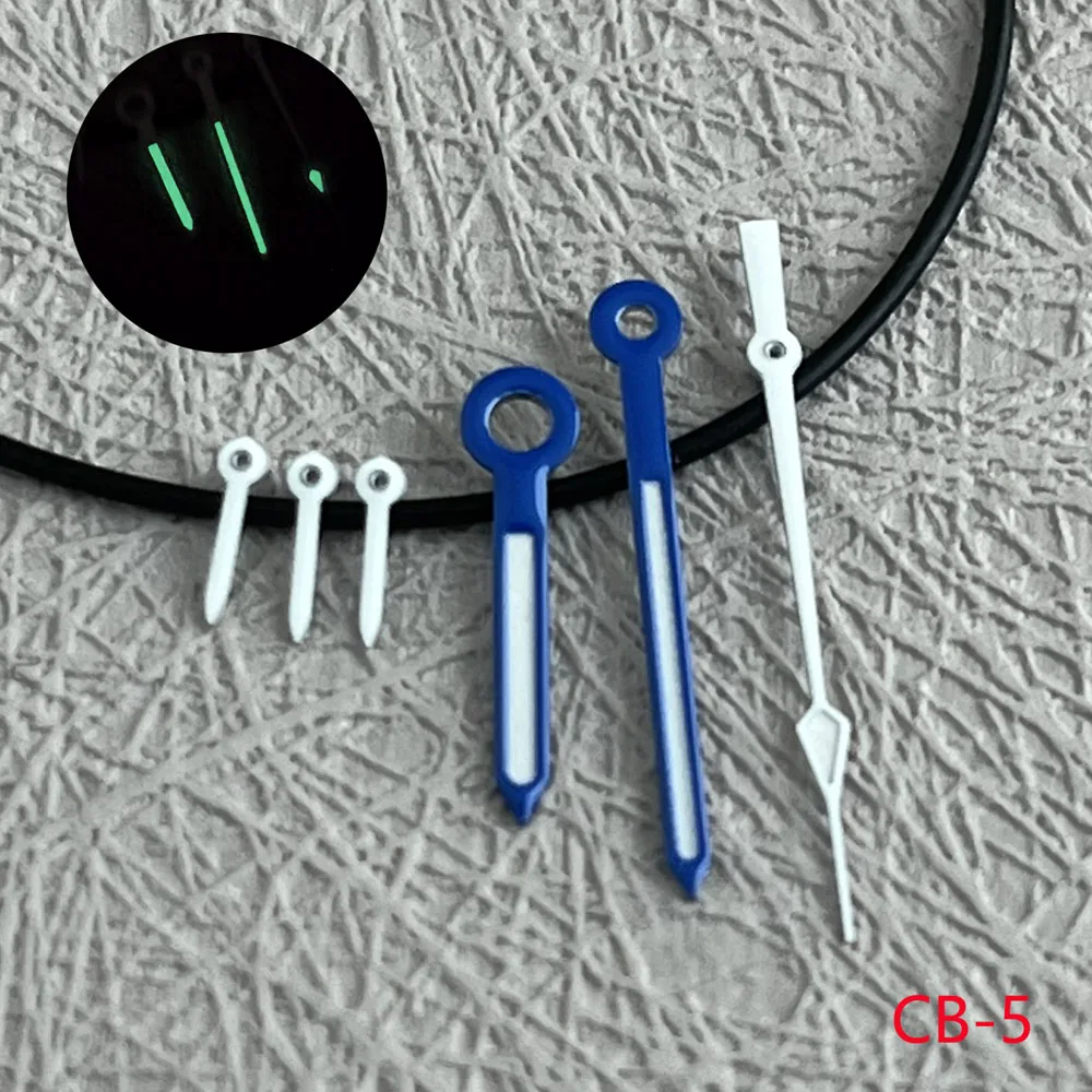 32.5mm VK63文字盤、夜光針付きパンダタイプムーンフェイズ文字盤、VK63クォーツムーブメント311.33.40.30.02.001クロノグラフ時計改造用