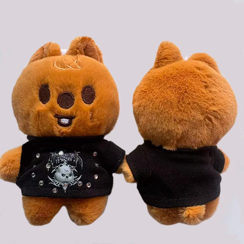 พวงกุญแจวง Stray Kids ทัวร์คอนเสิร์ต K-pop พร้อมตุ๊กตาสัตว์ขนนุ่มลายเสื้อยืด Diamond Evil ของขวัญสำหรับเด็กและผู้ใหญ่