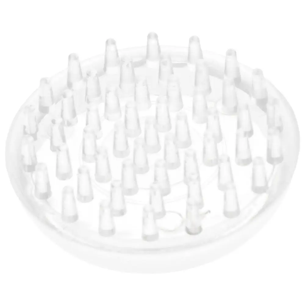 Carpet Protectors Spiked Caster Cups Round Furniture Caster Cup Transparent Plastic Chair Leg Covers Furniture Cups for Sofas