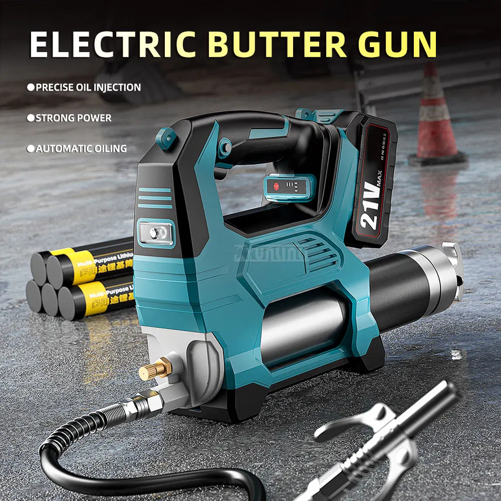 New Electric Grease Gun Brushless Rechargeable Lithium-Ion Grease Gun – The Ultimate Greasing Tool