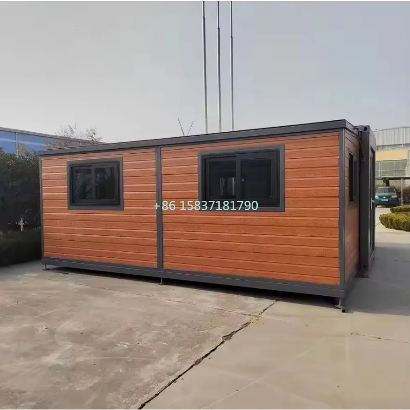 China Expandable Container House Widely Using Tiny House Casa Prefabricadas Fold Out Home Container House for Outdoor Vacation